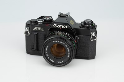 Lot 474 - A Canon AV-1 35mm SLR Camera