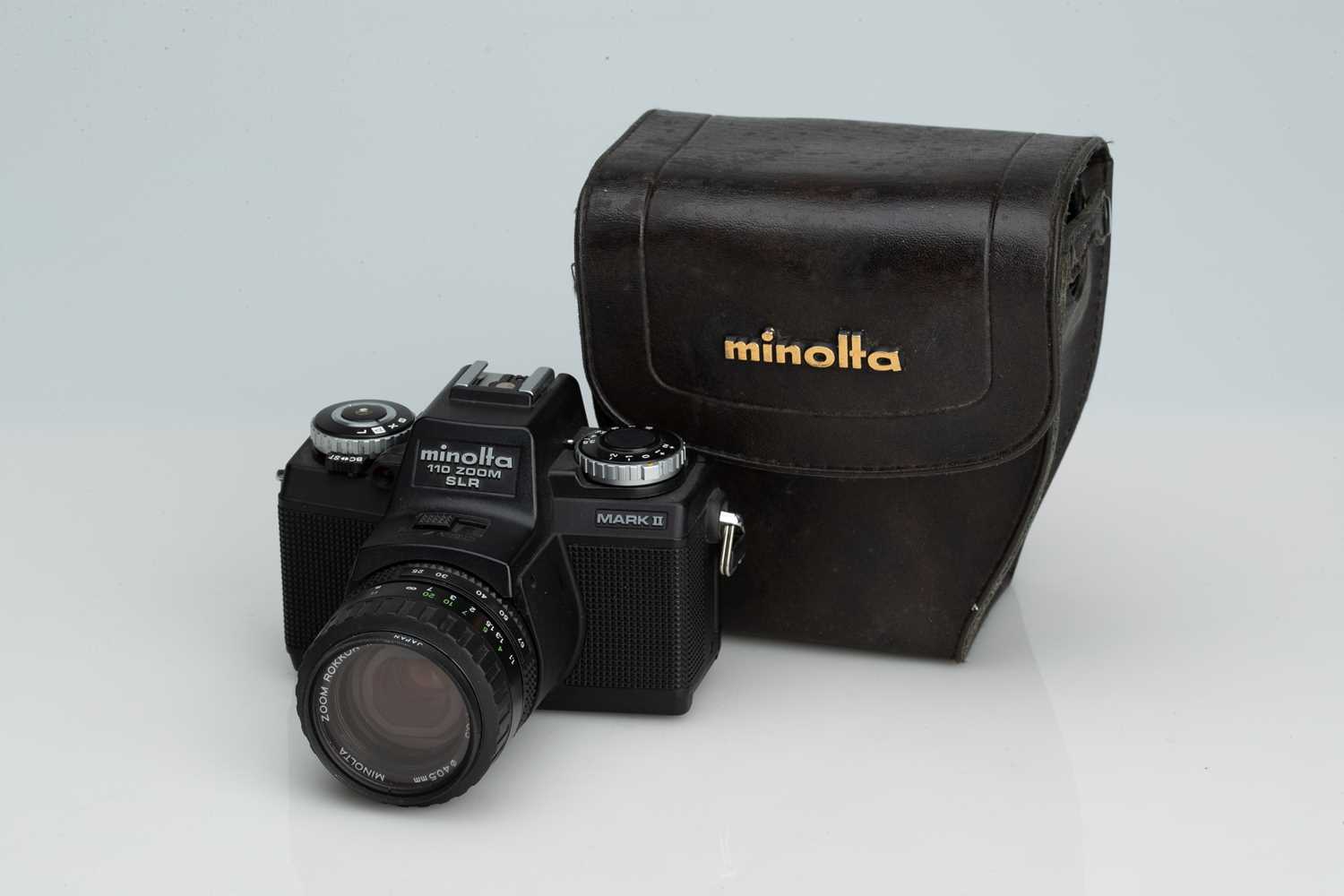Lot 760 - A Minolta 110 Zoom SLR Camera