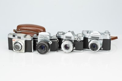 Lot 526 - A Selection of Four 35mm Cameras