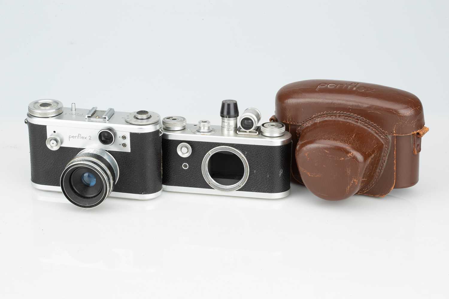 Lot 527 - Two Corfield Periflex Cameras