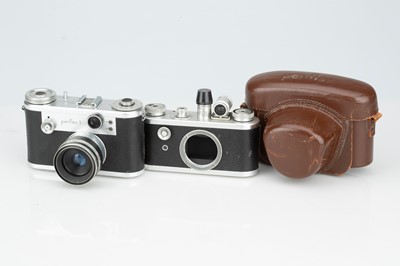 Lot 527 - Two Corfield Periflex Cameras