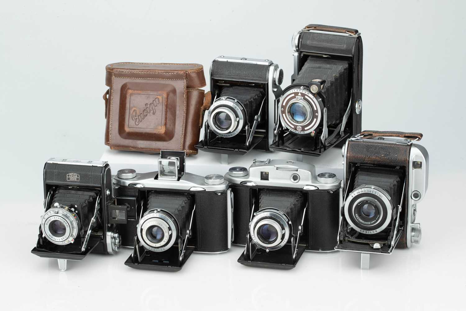 Lot 753 - A Selection of Folding Cameras