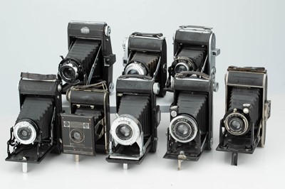 Lot 747 - A Selection of Folding Cameras