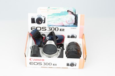 Lot 476 - A Boxed Canon EOS 300 Outfit