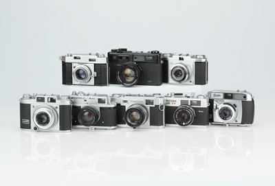 Lot 535 - A Good Selection of Various Cameras