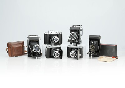 Lot 737 - A Selection of Various Folding Cameras