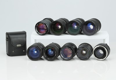 Lot 793 - A Selection of Various Lenses