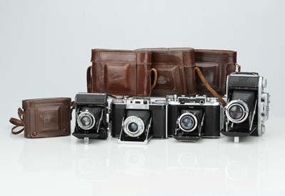 Lot 738 - Four Folding Camera