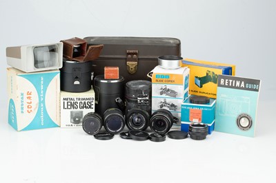 Lot 953 - A Mixed Selection of Lenses & Accessories