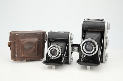 Lot 735 - Two Ensign Folding Cameras