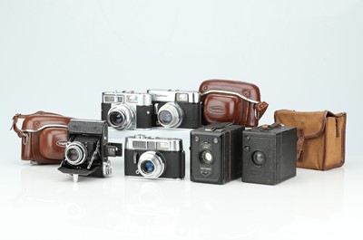 Lot 710 - A Mixed Selection of Cameras