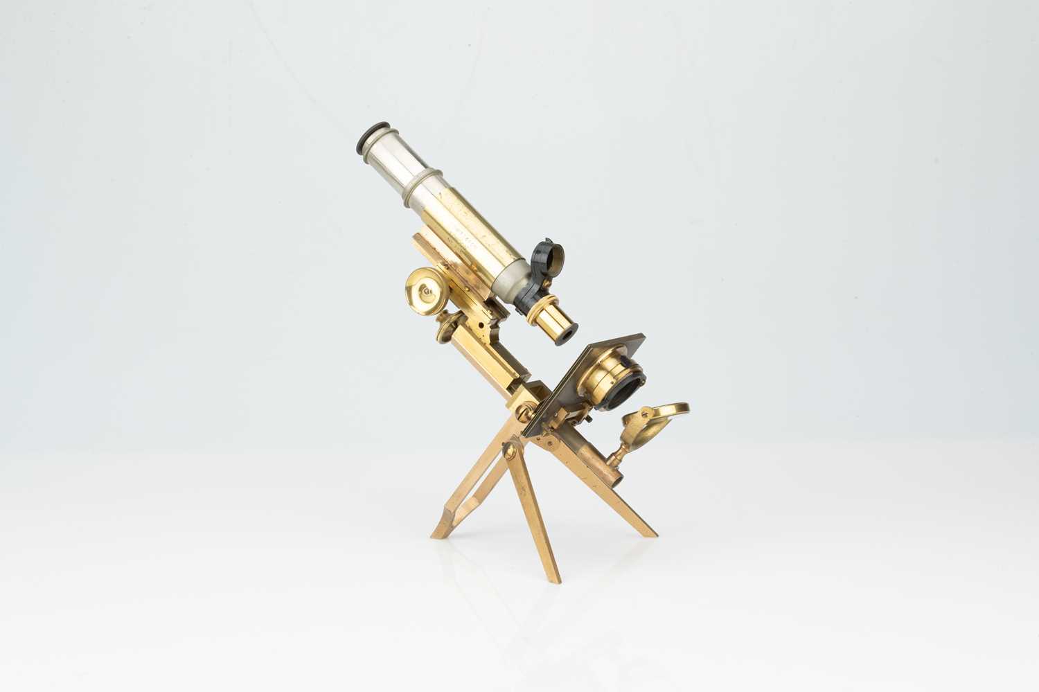 Lot 230 - Swift & Son, Folding Microscope