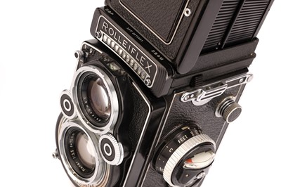 Lot 1193 - A Rollei Rolleiflex 3.5F TLR Medium Format Camera