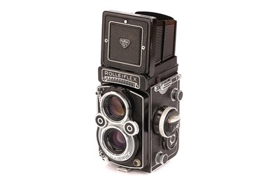 Lot 1194 - A Rollei Rolleiflex 3.5F TLR Medium Format Camera