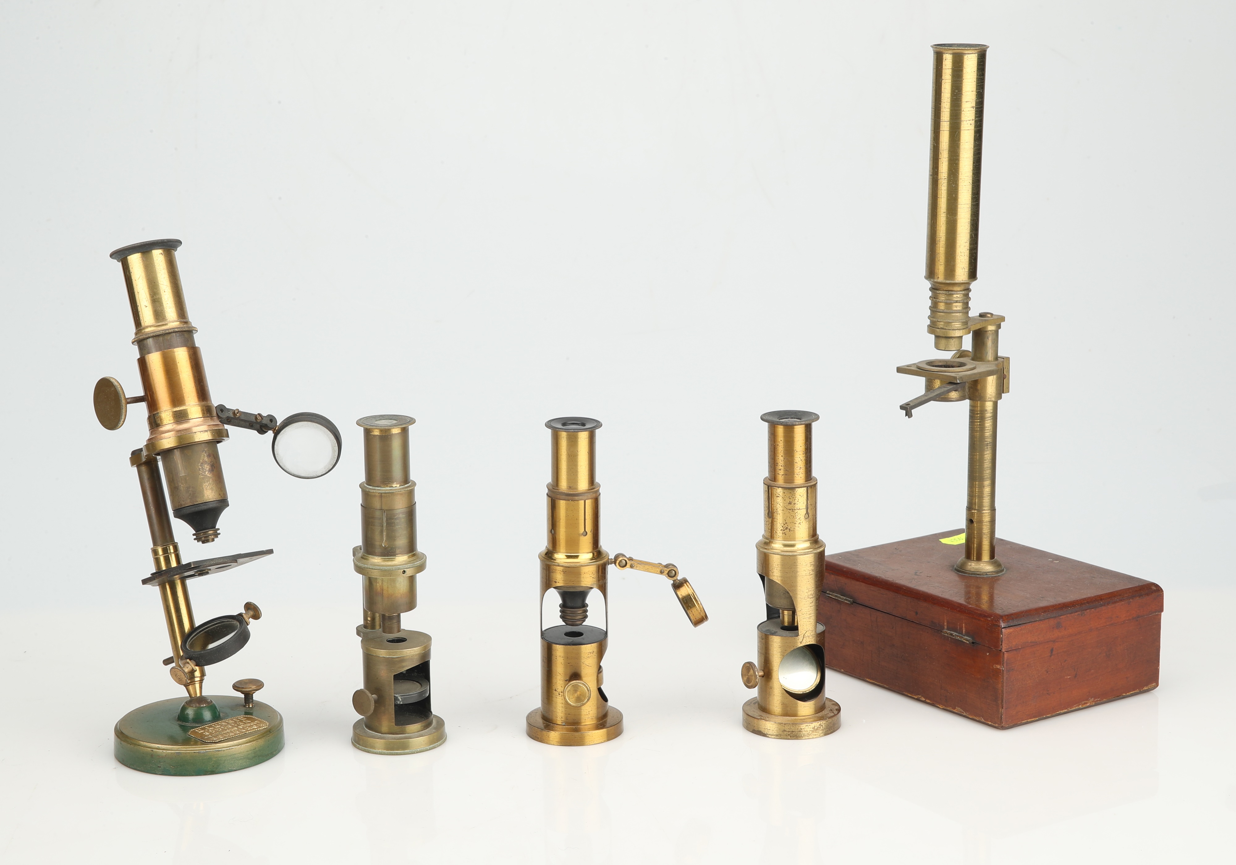 Lot 225 - Collection of Microscopes,