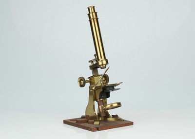 Lot 226 - Compound Monocular Microscope by Baker, London