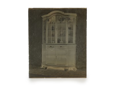 Lot 339 - 36 Large Glass Negatives, Antique Furniture