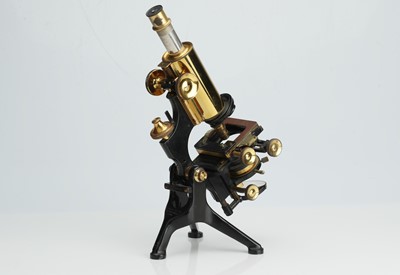 Lot 223 - two Brass Microscopes