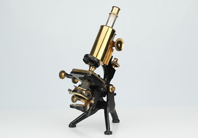 Lot 223 - two Brass Microscopes