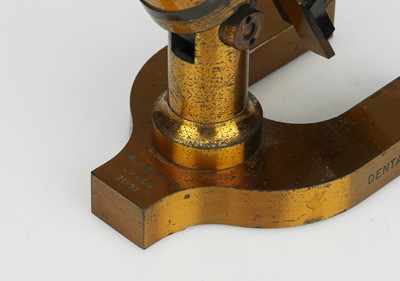 Lot 223 - two Brass Microscopes