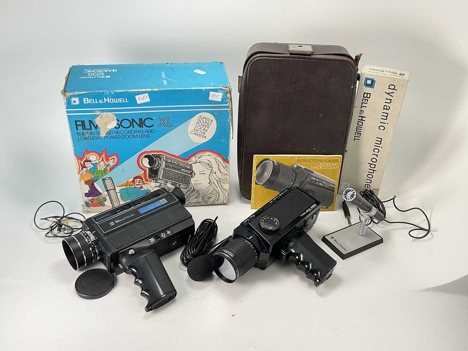 Lot 1029 A Bolex 480 Macrozoom Cine Camera,