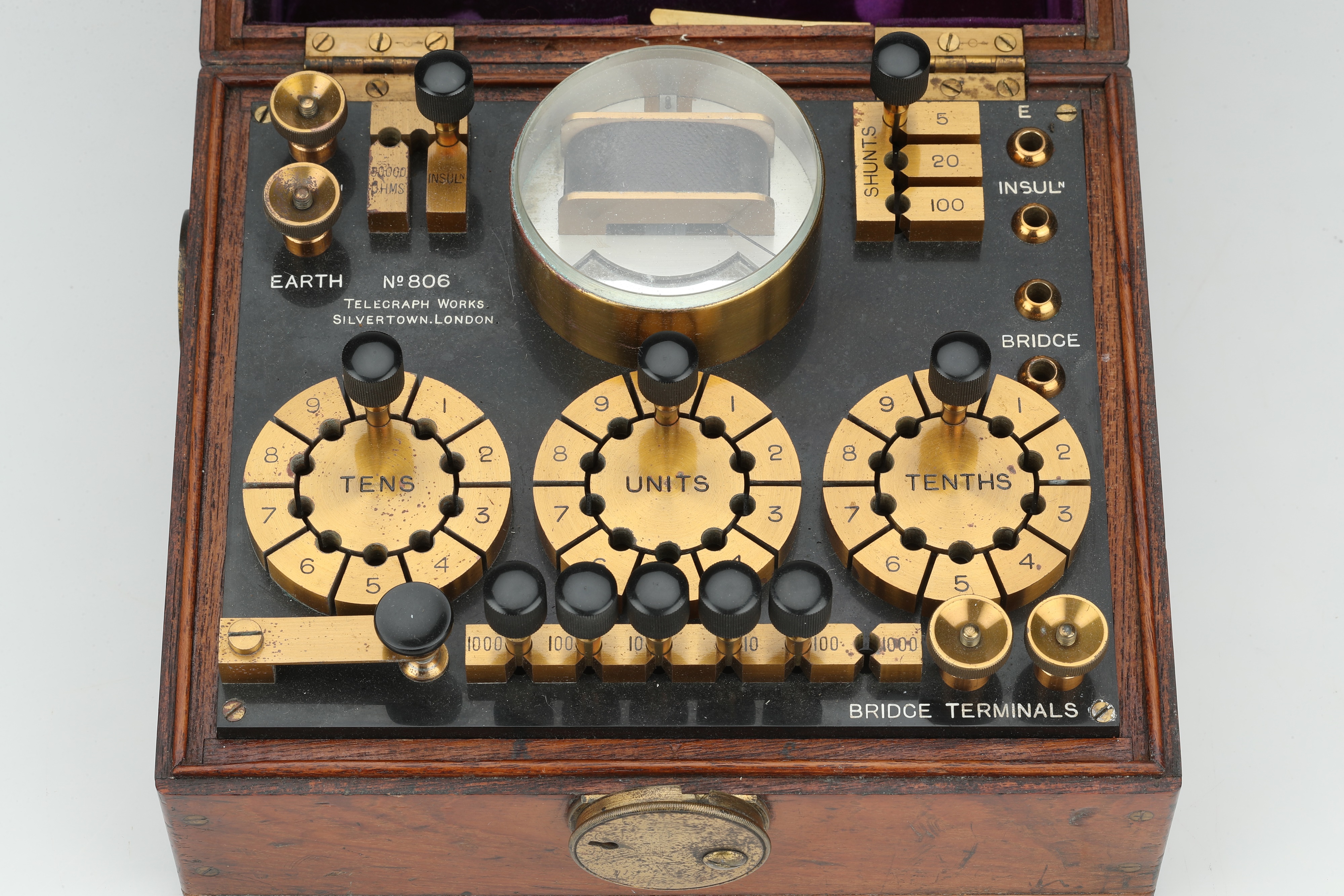 Lot 193 - Telegraph Line Test Set,