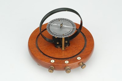 Lot 191 - A Tangent Galvanometer Under a Glass Dome