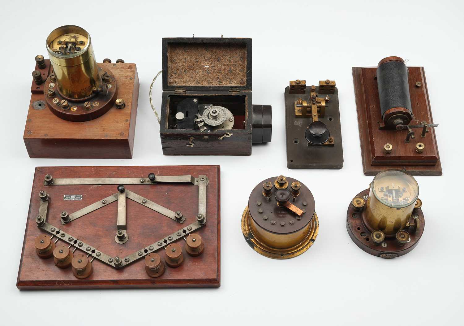 Old Telemetry Machine Lot 185 - Collection of Early Telegraph Equipment,