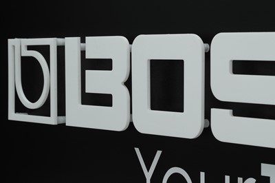 Lot 127 - Original Boss Audio Advertising sign