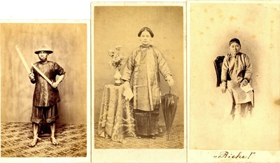 Lot 322 - Three Chinese Carte de Visite