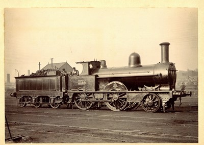 Lot 346 - Victorian Photographs of Railway Engines