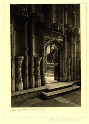 Lot 291 - DONALD BRUNT A.R.P.S. Photographs of Ely Cathedral