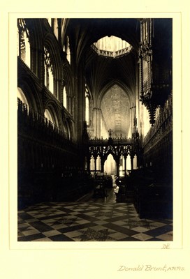 Lot 291 - DONALD BRUNT A.R.P.S. Photographs of Ely Cathedral
