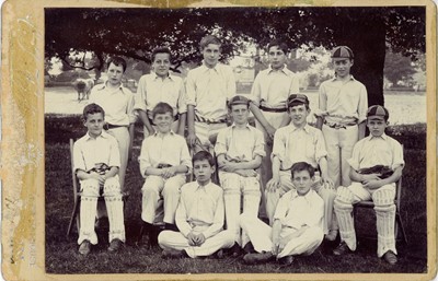 Lot 347 - CUTHBERT JOHN HOPKINS (1838-1916) Cheam School Cricket Teams