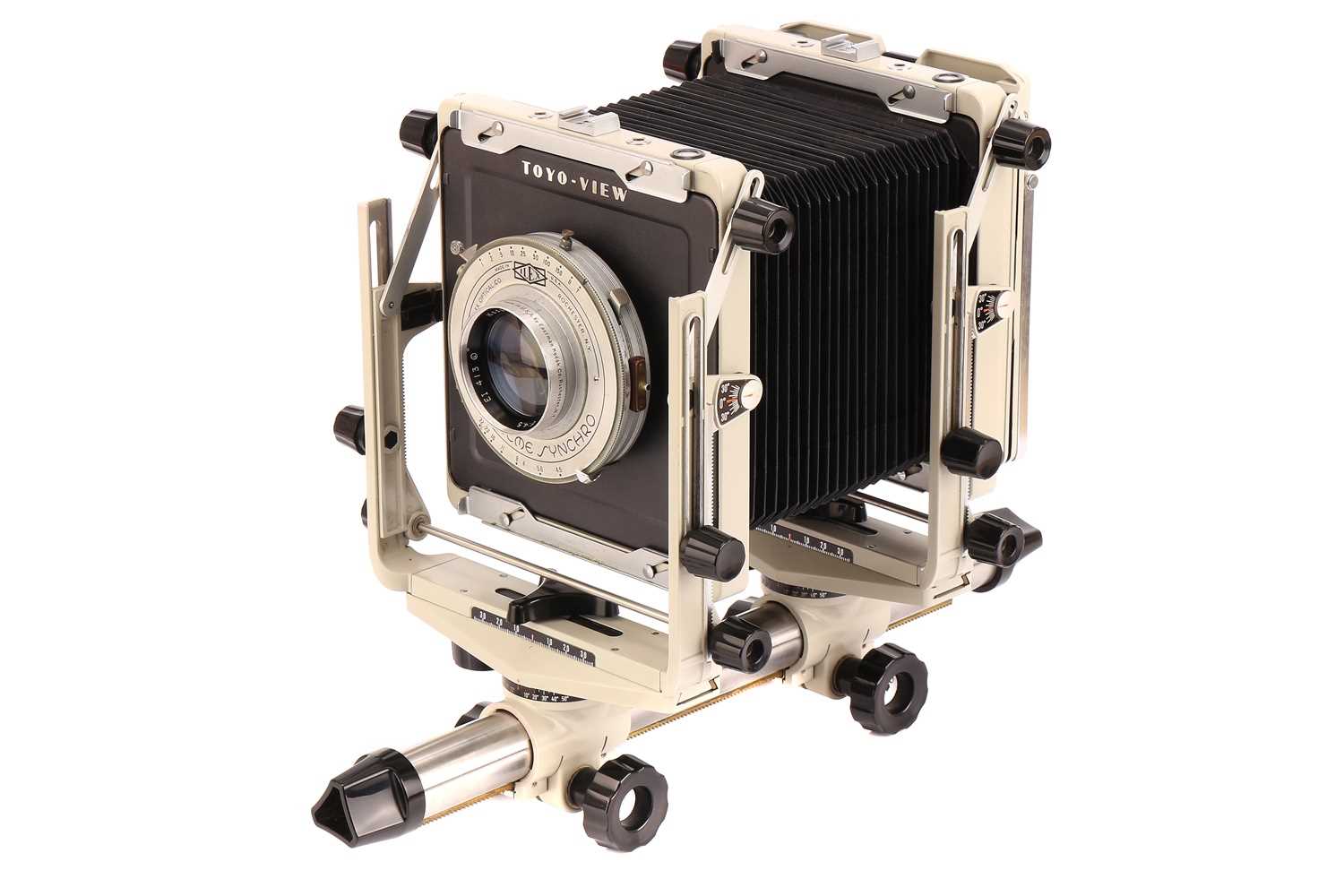 Lot 1204 - A Toyo-View D45M Large Format Mono-Rail Camera