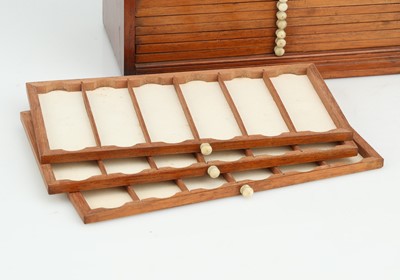 Lot 277 - A Finely Constructed  Small Microscope Slide Case