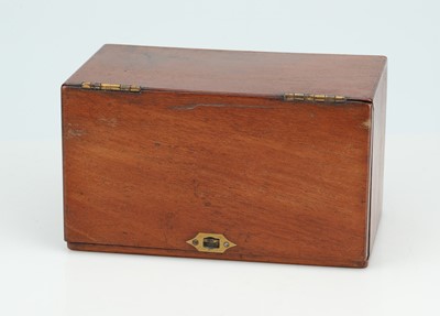 Lot 277 - A Finely Constructed  Small Microscope Slide Case