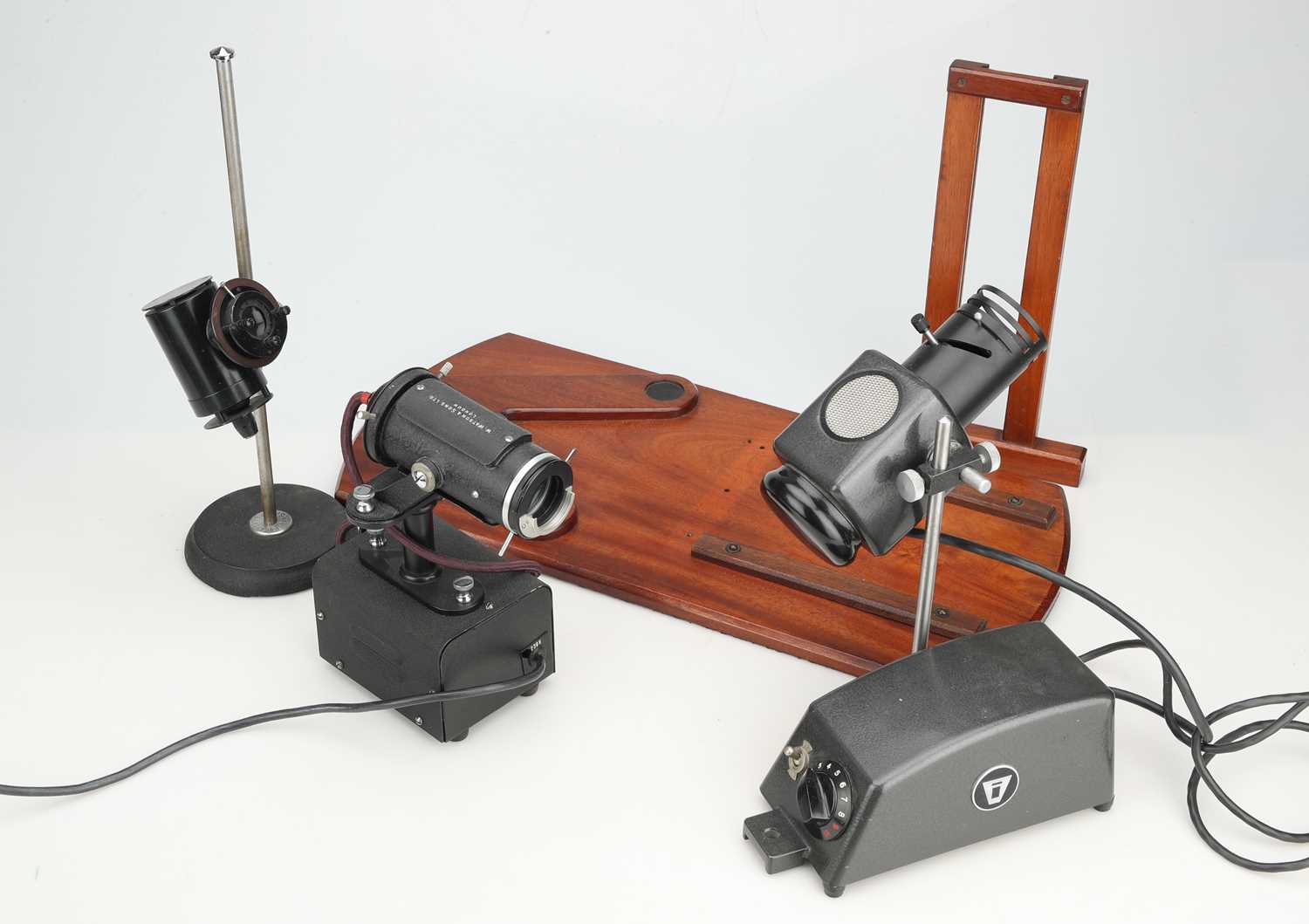 Lot 267 - Three Microscope Lamps