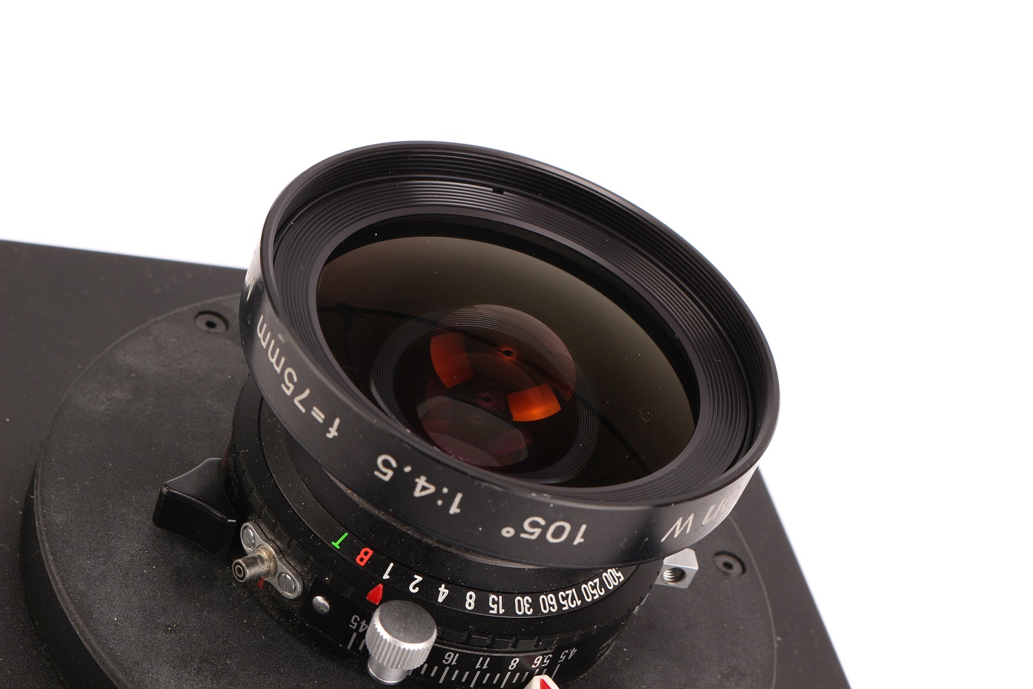 Objectif Grand Angle Sinar Sinaron W 75mm F/4.5 Pour Chambre - Excellent état, Monture Sinar DB