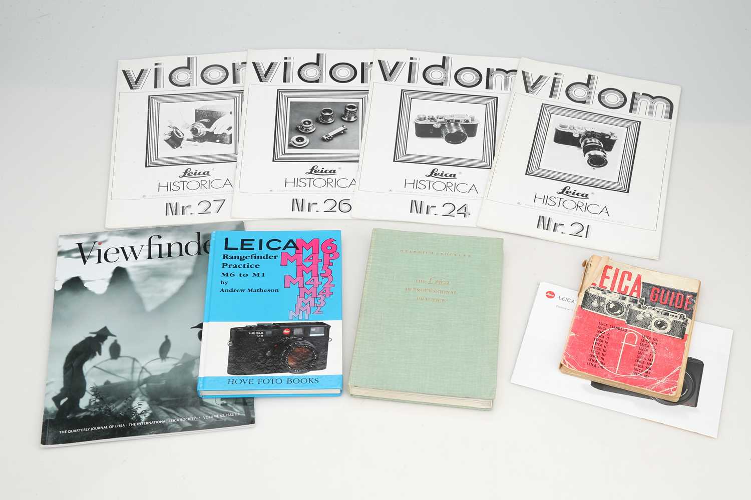 Lot 63 - A Selection of Leica Related Publications