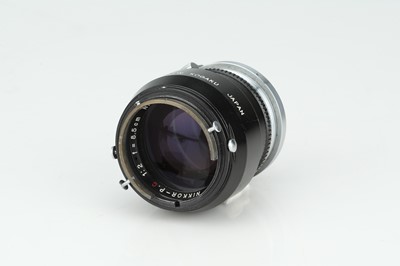 Lot 441 - A Nikon NIkkor-P.C f/2 85mm Lens