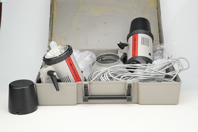 Lot 985 - An Elinchrom 23 Studio Flash Head Outfit