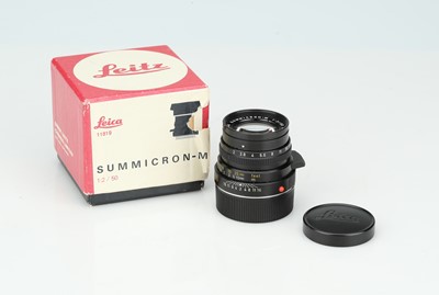 Lot 375 - A Leitz Summicron-M f/2 50mm Lens