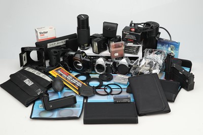 Lot 857 - A Good Selection of Cameras & Accessories