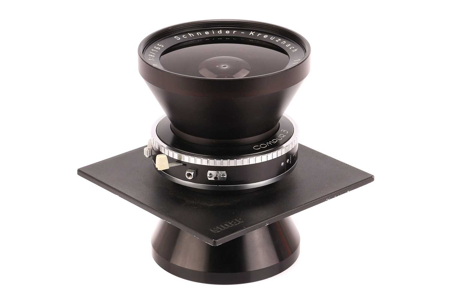 Objectif Schneider-Kreuznach Super Angulon 8/165mm Pour Chambre 8x10 - Rare
