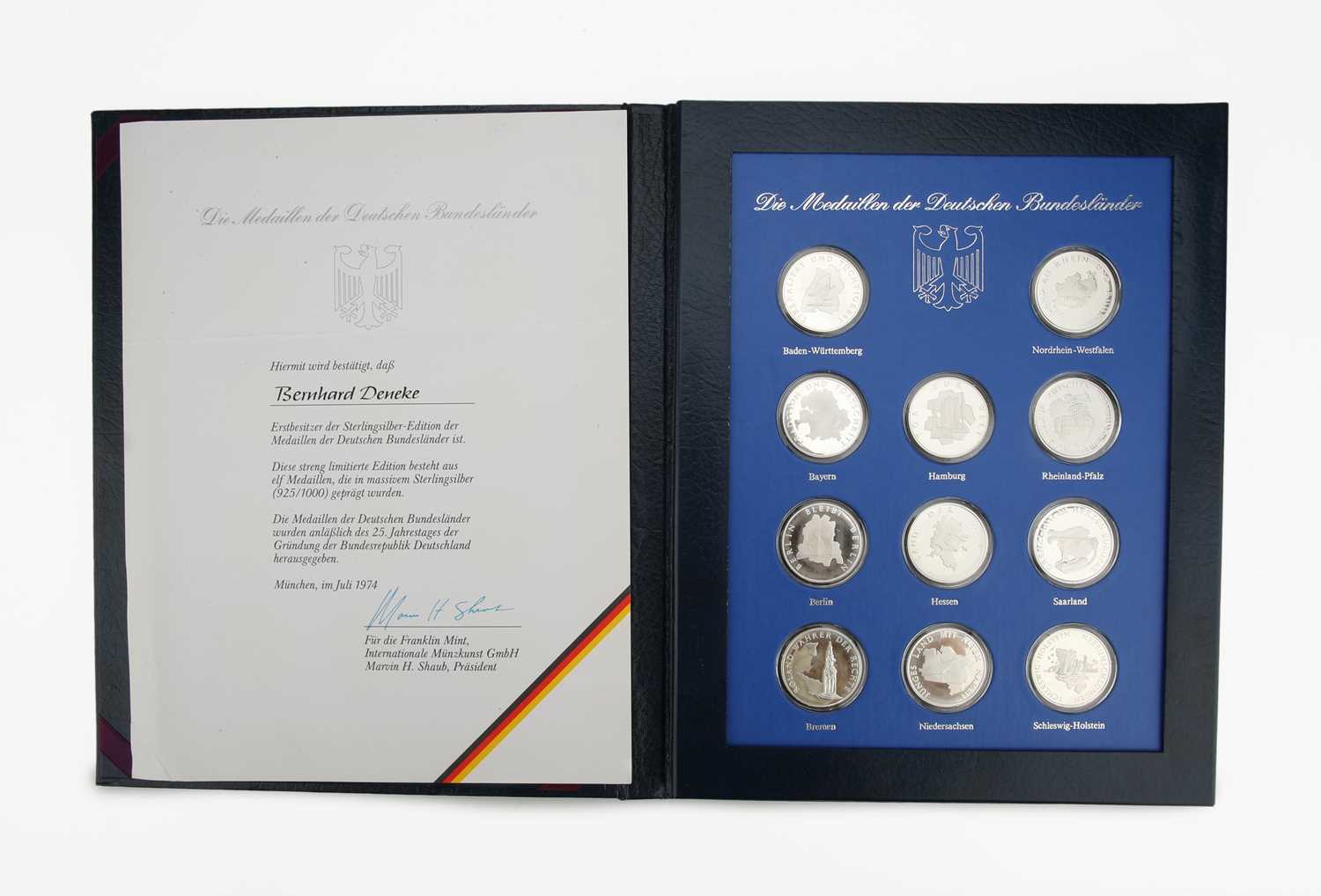 Lot 81 - Die Medaillen der Deutschen Bundeslander