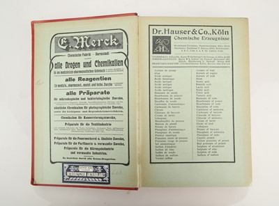 Lot 72 - German Scientific Books From NitroGlycerin Aktiebolaget