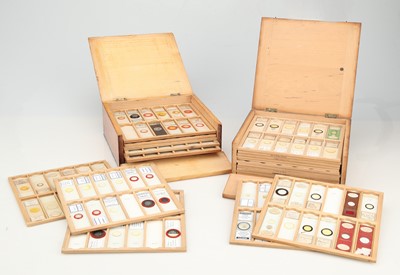 Lot 259 - Two Cases of Microscope Slides