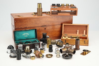 Lot 260 - A Large Collection of Microscope Spares & Accessories