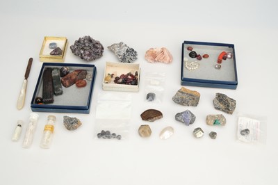 Lot 196 - A Collectors Cabinet of Mineral Specimens